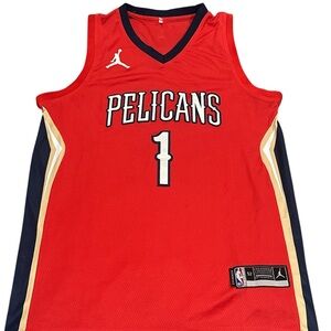 NBA Red Pelicans Kids Jersey